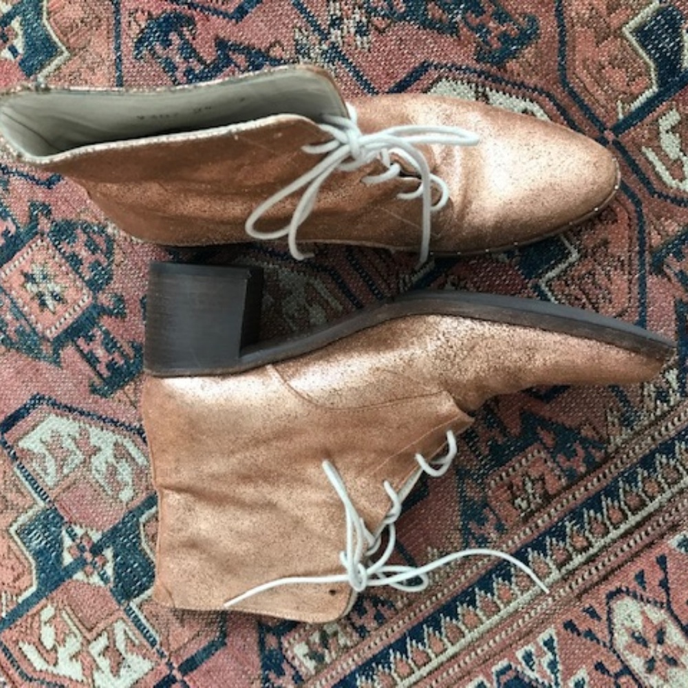 Freda Salvador Metallic Ace Boot